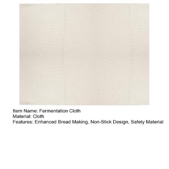 Bread Ball Fermentation Cloth Cotton Baguette Pad Thick Undyed Unbleached European French Bread Making Fabric for Vertical Fermentation Crust
