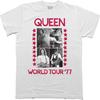 Футболка с логотипом Queen World Tour 77