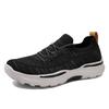 S home with the same flying woven sneakers spring and summer thick-soled breathable shoes men's walking shoes lazy shoes spot trend