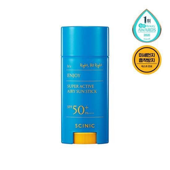 Scinic Наслаждайтесь Super Active Airy Sun Stick 15 г