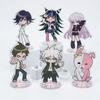 10 см Q-версия Danganronpa Акриловая подставка брелок Нагито Чиаки Кокичи Кёко Аниме Настольный декор Коллекция на день рождения Подарок