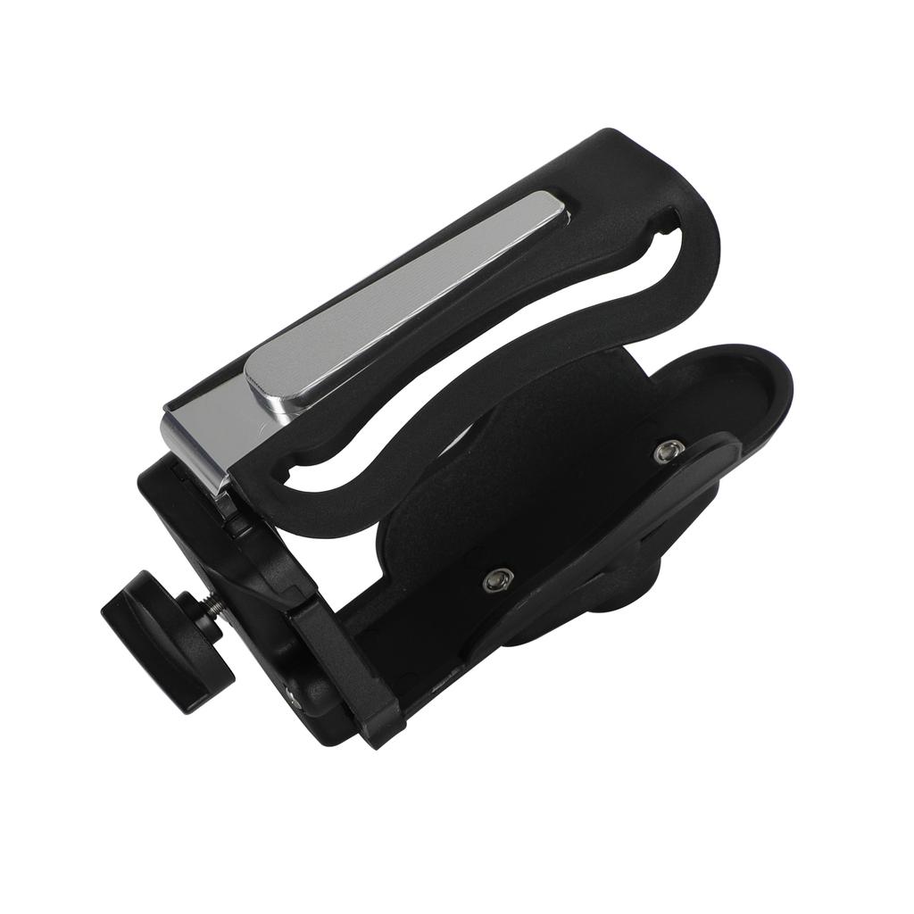 Регулируемый держатель для стакана на руль, кронштейн для крепления бутылки, 25 мм, серебристый, для мотоцикла