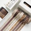 8 Rolls Retro Washi Tape Set Vintage Decorative Masking Tape for Scrapbooking Journaling Supplies DIY Crafts Gift Wrapping
