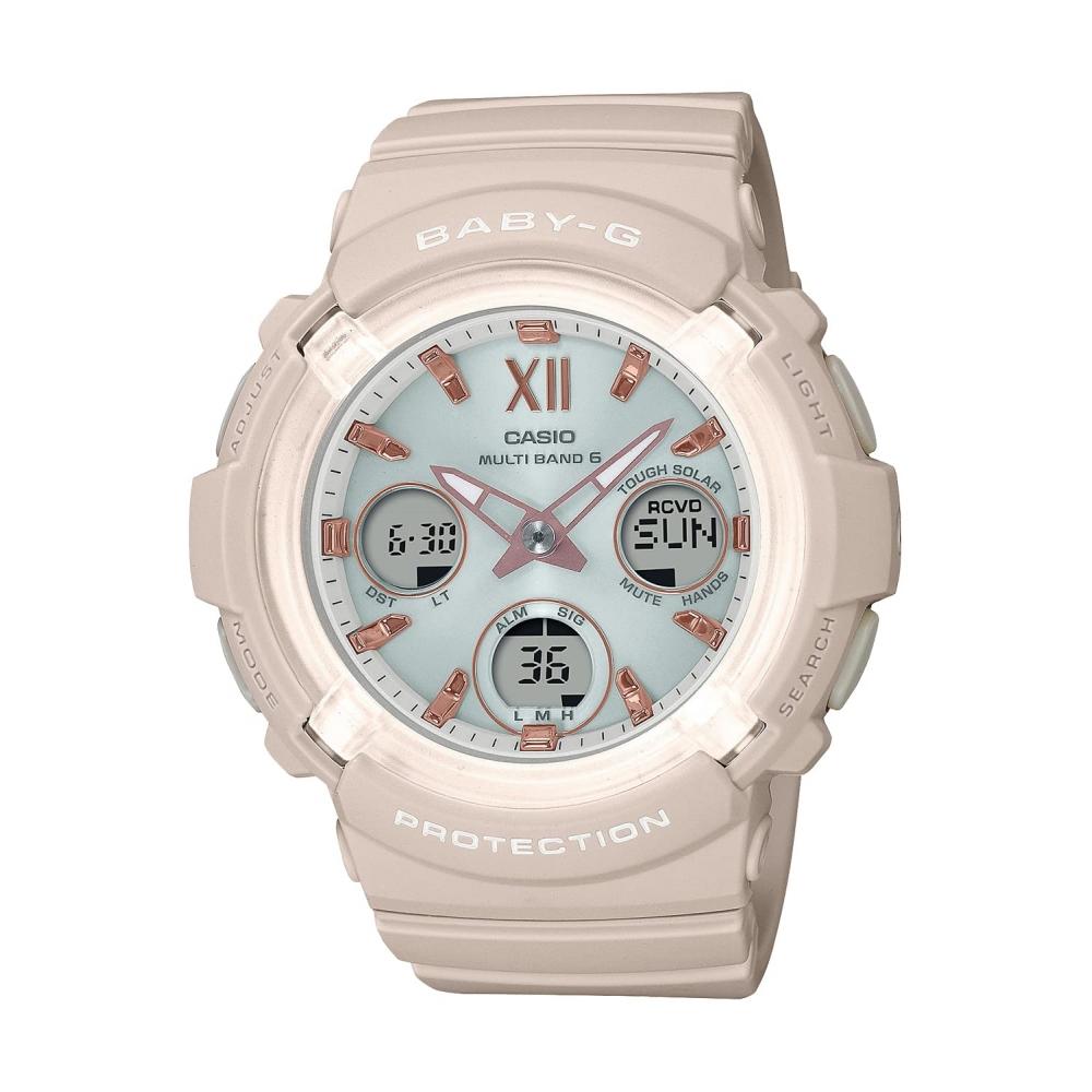 [Casio] Baby Gee Watch [Radio Solar BGA-2800-4A2JF Women's Pink Beige
