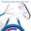 Универсальный инструмент для зачистки сетевого кабеля Cat5E, Cat6, Cat7, Cat8 - Стриппер для коаксиального кабеля, Карманный инструмент для зачистки кабеля