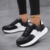 Женские весенне-осенние новые кожаные спортивные туфли, удобные дышащие повседневные кроссовки для дам