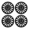 4 Pcs 14in Wheel Hub Cap Full Protection Stylish Look Universal Fit Snap On R14 Wheel Rim Cover
