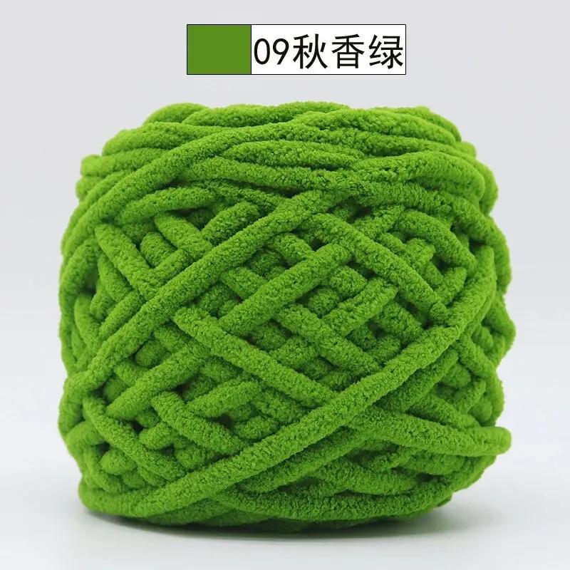 4*100 г пряжи синель 100% полиэстер веганский толстый Джамбо вязальные материалы шарфы одеяла