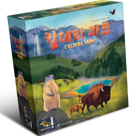 ASMODI KOREA Caldera Park Board Game, популярная корейская игра