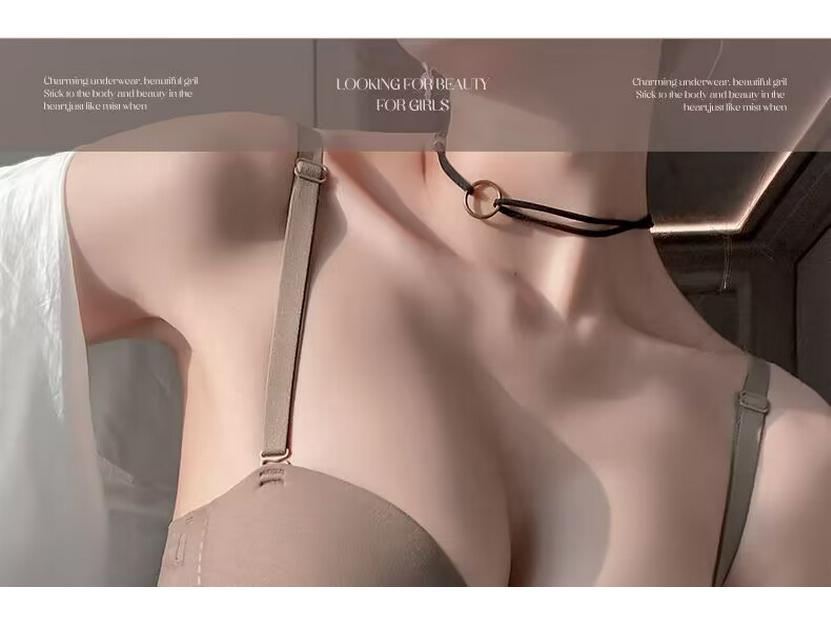 Push-Up Seamless Camisole Bra: Enhancing Padded Wireless Support for Small Busts