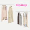 Large Capacity Clothing Compression Board Foldable Clothes Dust Cover Garment Bag Cover  For Home