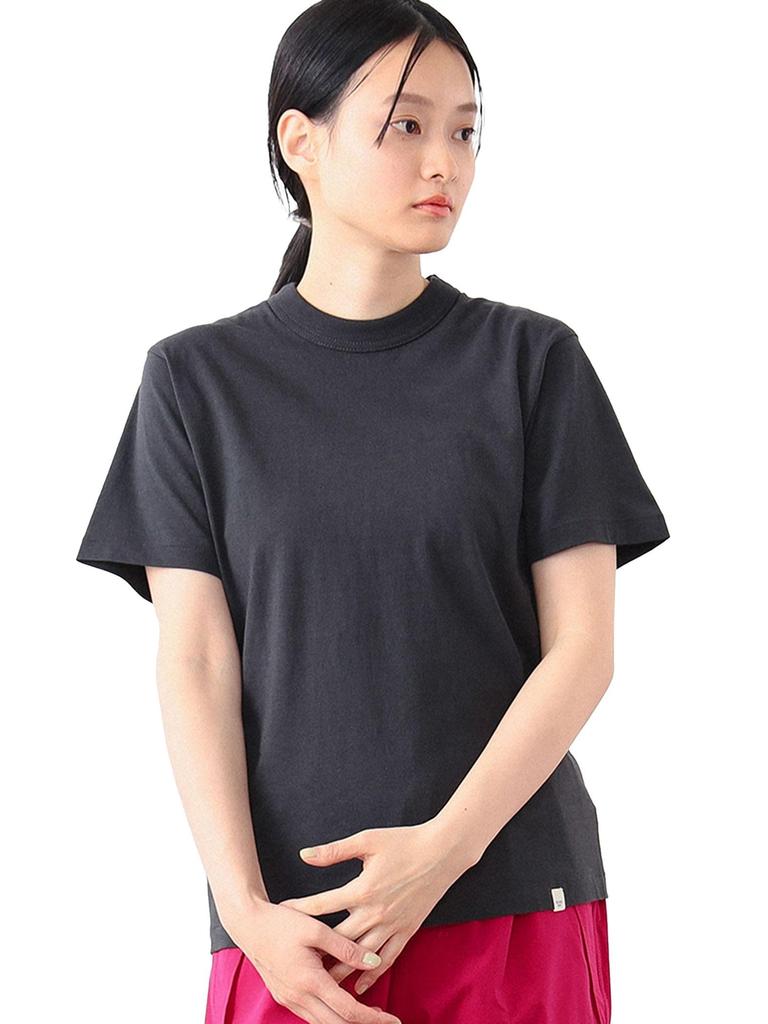 Beams Boy S/S TEE Basic T-Shirt, Women's, CHARCOAL.G, 1 (Product Code: 13040204654)