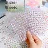 24Pcs/Set Self Adhesive Nail Sticker Soft Embossed Cartoon Stickers  for Nail Art Decoration