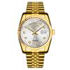 Rhinestone Calendar Mens Watches Business Quartz Watch Wristwatch