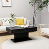 VidaXL Coffee Table Black 96x50x45 Cm Chipboard