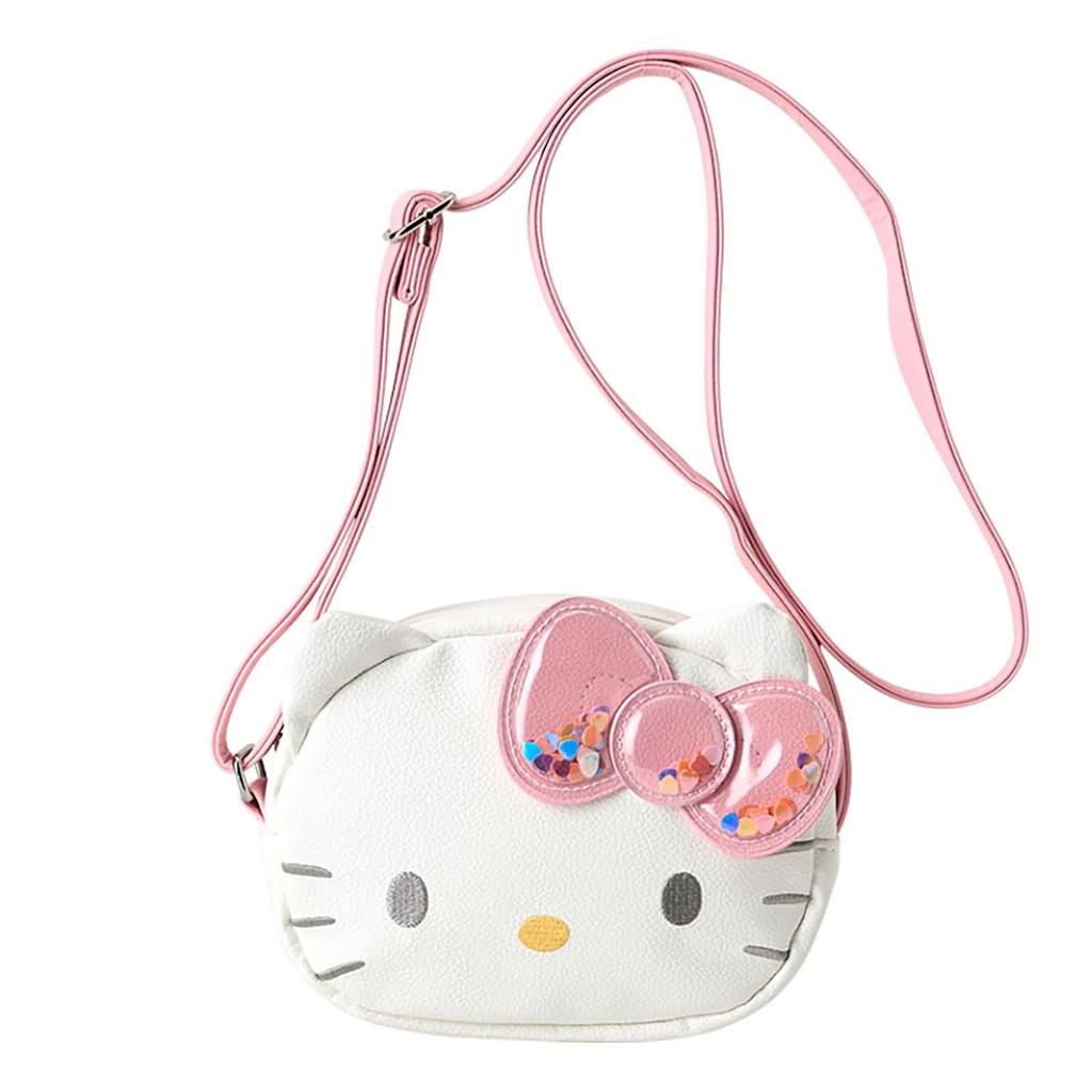 Kids Face Shape Shoulder Bag Hello Kitty Gift for Children 274151 [Sanrio]