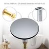 1Pcs Pop Up Waste Stopper Bathtub Plug Brass Bathroom Tub Drain Filter Durable Bath Stopper
