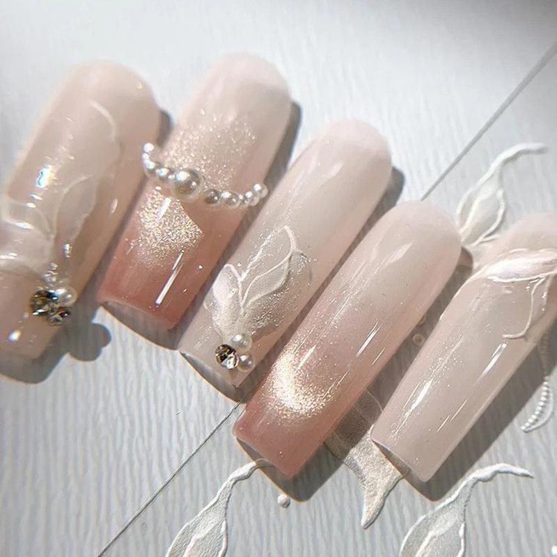 3D Наклейки на ногти «Рыбий хвост», Наклейки для нейл-арта, Маникюрные наклейки для женщин, DIY украшение для нейл-арта