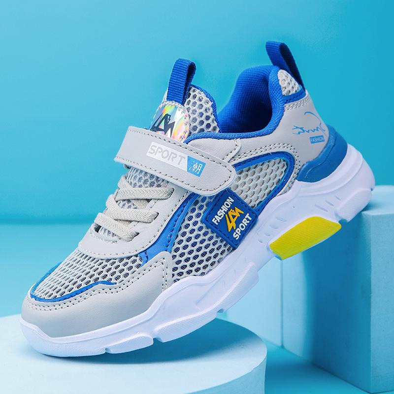 Детские сетчатые кроссовки дышащая обувь для мальчиков