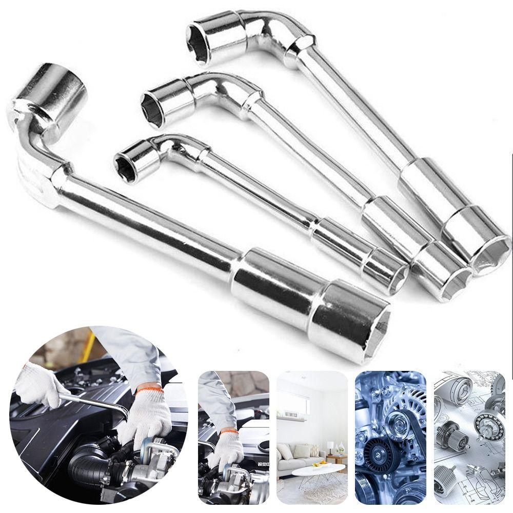 High Torque Car Repair Tool Multipurpose Hexagonal Spanner Socket Wrench Hand Tool L-shaped