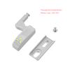 Inner Hinge Light Sensor LED Lamp 0.3W Cabinet Wardrobe Door Closet Bulb Kitchen