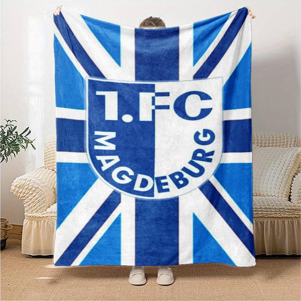 1. FCM Print Flannel Blanket High Quality Warm Comfortable Cover for All Seasons Perfect for Gifts Home Decor