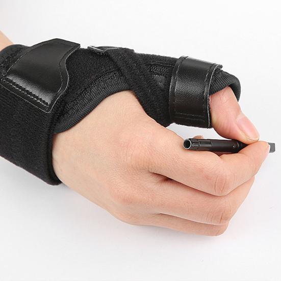 Thumb Support Brace with Fastener Tape Wear Resistant Breathable Pain Relief Compression Joint Thumb Splint Hand Brace