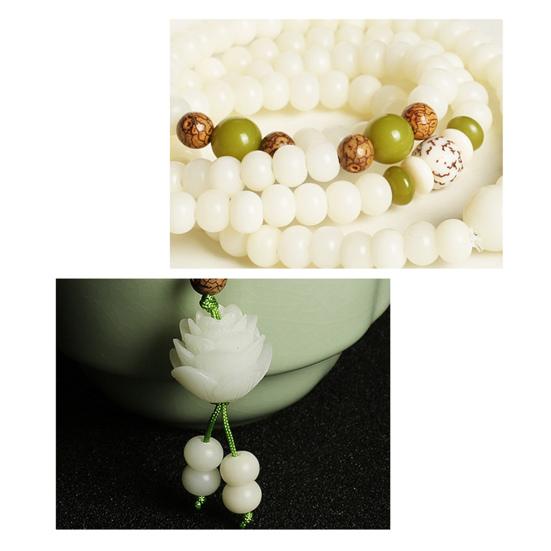 Мужские браслеты Привлекательные четки из натуральной смолы Веревочный браслет