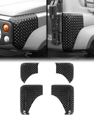 Угловые накладки для Jimny Sierra Jimny и Jimny Nomad Передний комплект углов с лентой JB74, JB64, JC74 с капотом D5, Защита 5-дверная, 4 шт., ABS, Двусторонние