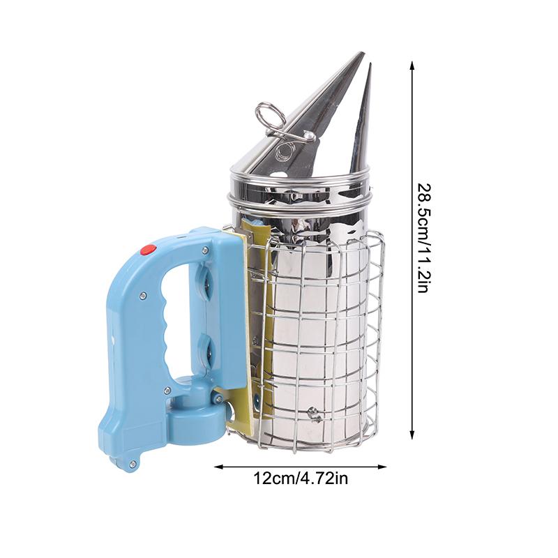 Дымарь для улья Электрический дымарь для улья 5В Нержавеющая сталь С ручкой с подогревом Оборудование для пчеловодства Для пчеловодов