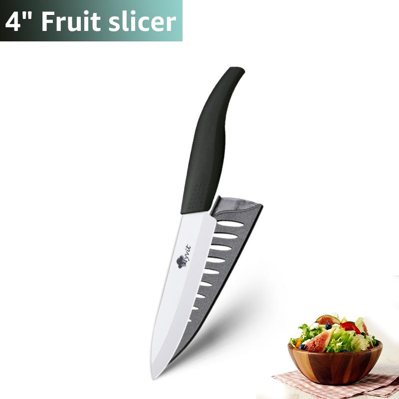 Керамические ножи Кухонные ножи 3 4 5 6 дюймов Нож шеф-повара Нож для хлеба Белое циркониевое лезвие Многоцветная ручка Высокое качество