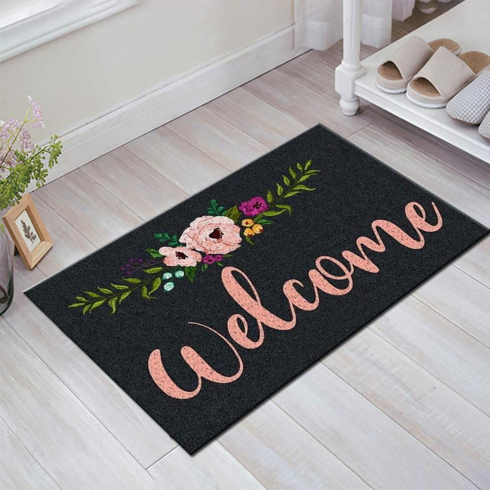 Fresh Home Can Be Cut Pvc Door Mat Non-Slip Spinneret Floor Mat Plastic Dust Carpet Diy