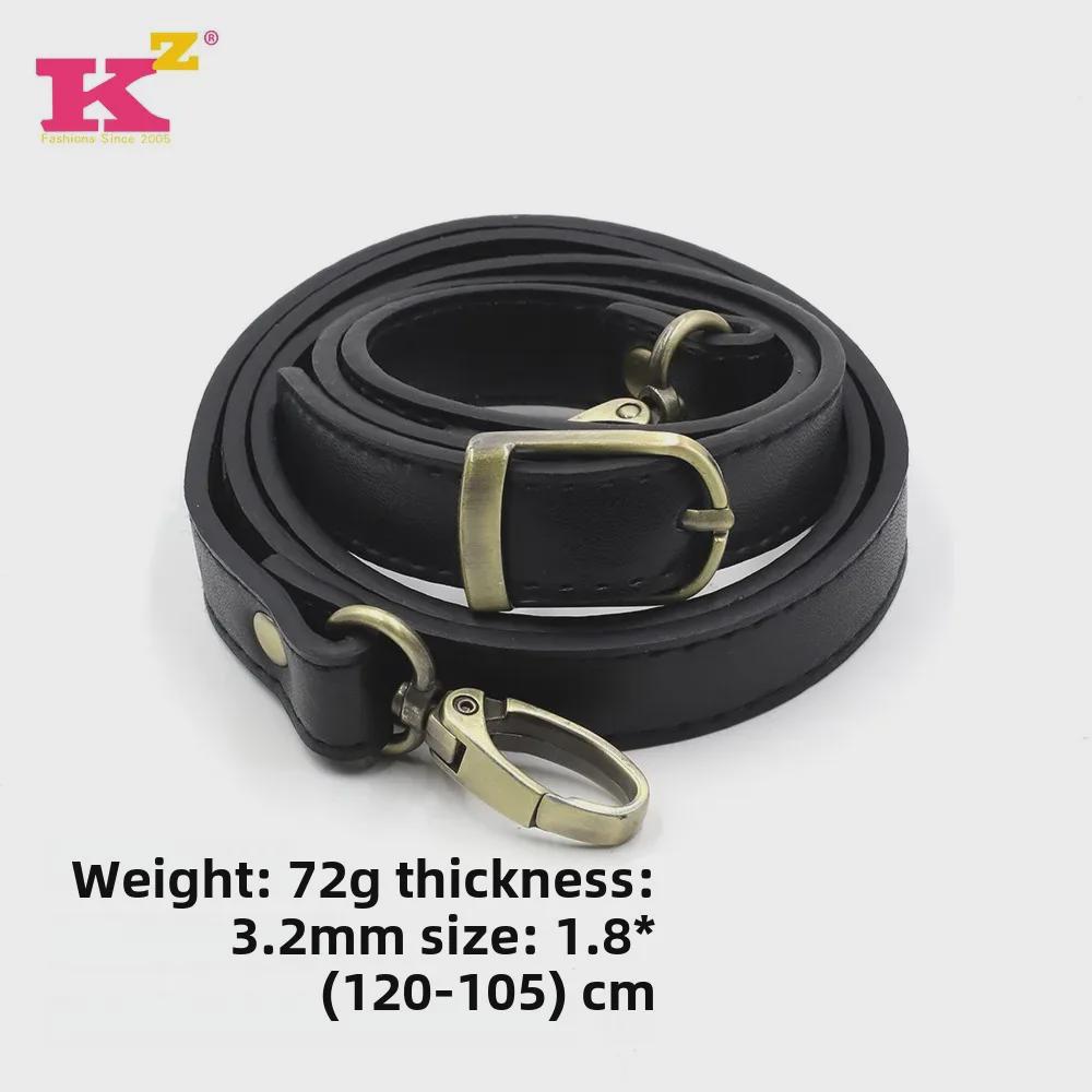 Adjustable 120cm PU Crossbody Shoulder Strap with Nappa Pattern for Women's Bags