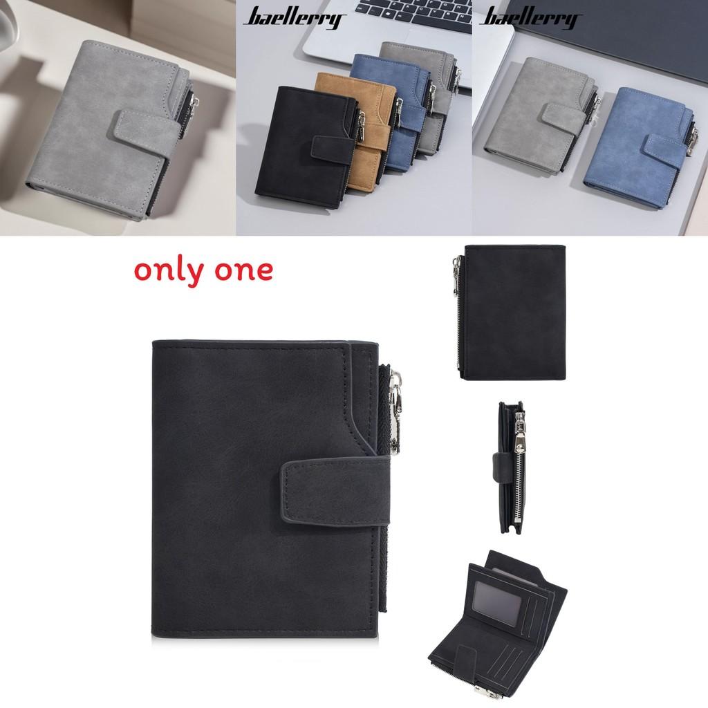 Urban Minimalist Pu Wallet For Women With Card Organizer And Solid Pattern Design For Everyday