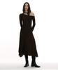 Partimento Women Slim Square Toe Midi Boots_Black