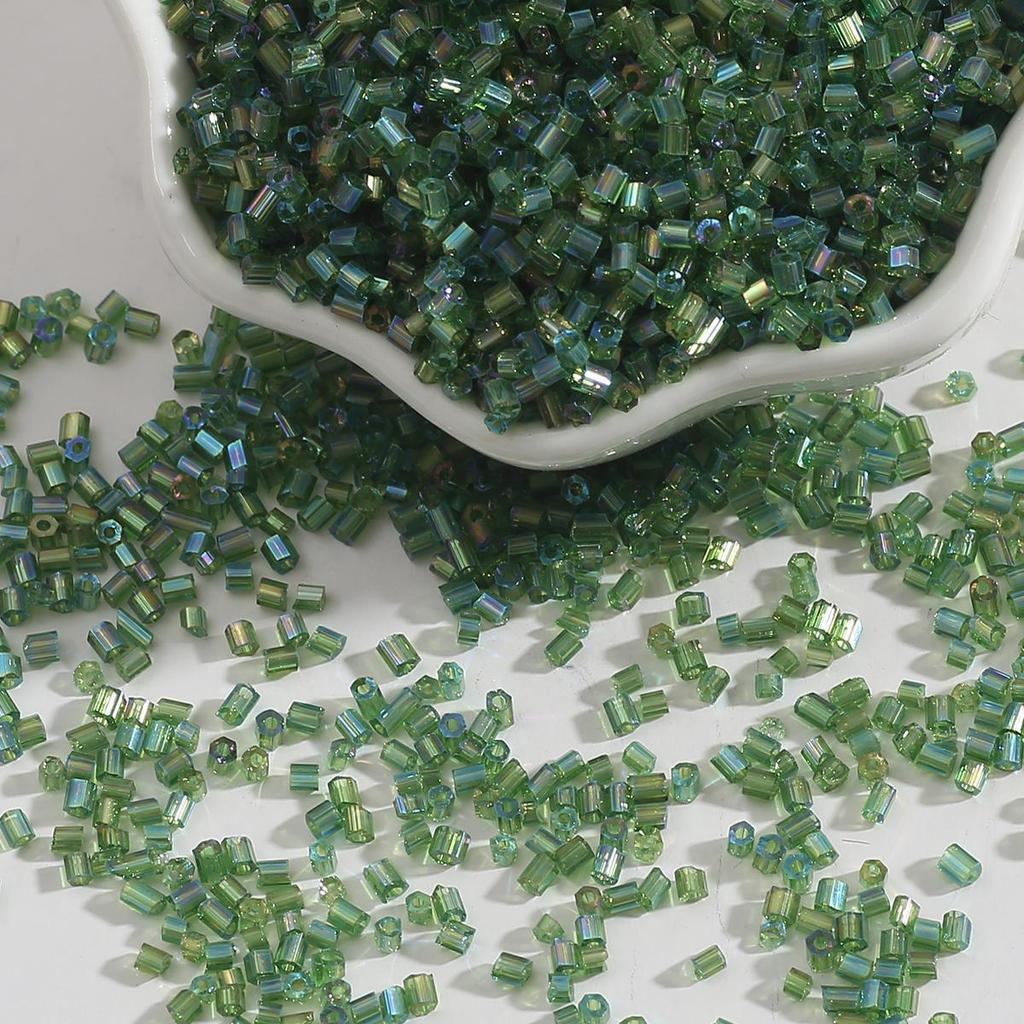 300/700 шт. Чешские цилиндрические стеклянные бисерные бусины-трубочки, европейский посевной бисер, свободные бусины для изготовления ювелирных изделий своими руками