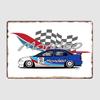 Super Tourer MONDEO BTCC Legends Rally Car Retro Metal Poster Sign Club Mural Wall Decor Tin Sign Room Decor Home Decor