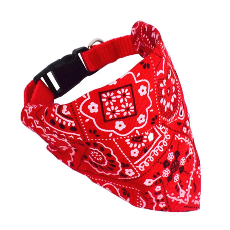 Pet Bibs Adjustable Pet Saliva Towel Dog Puppy Cat Neck Scarf Bandana Collar Triangle Bib Neckerchief