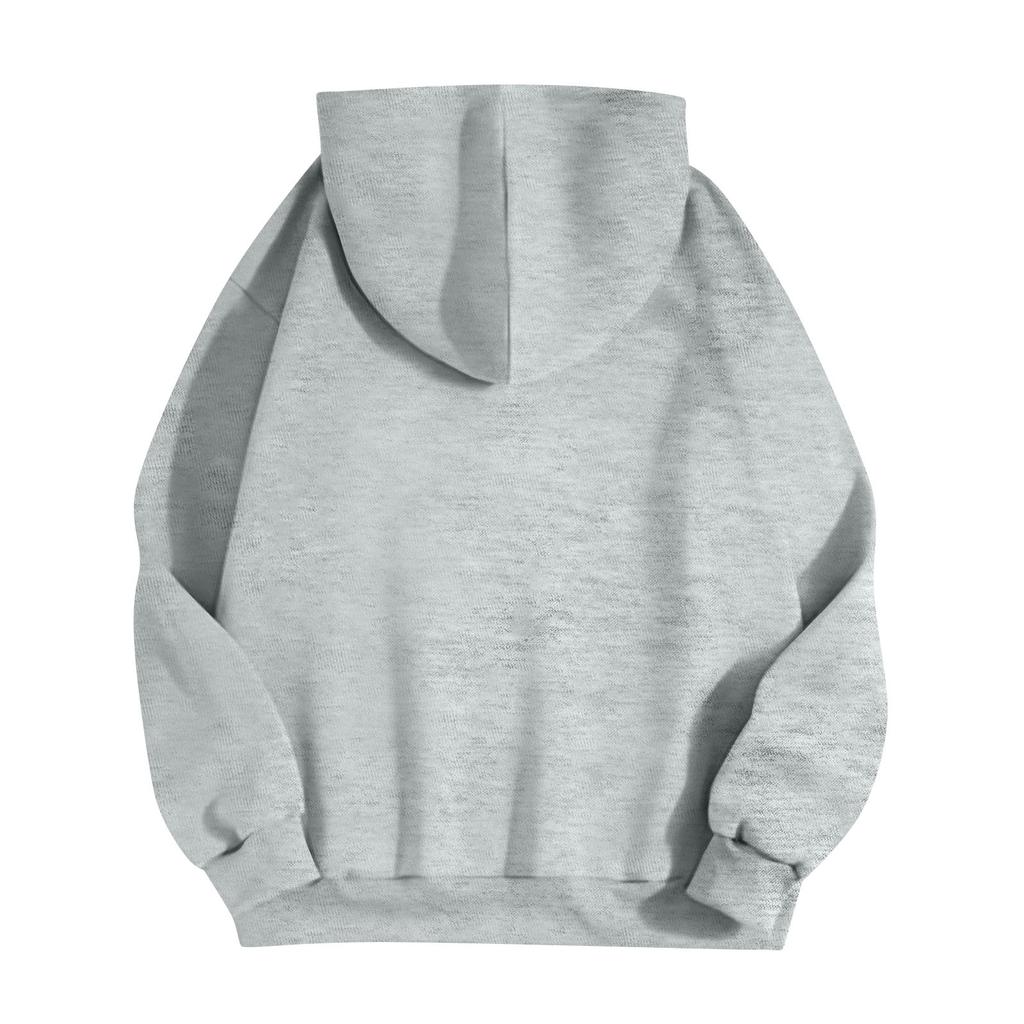 Женская мода, женский легкий пуловер с длинными рукавами и карманами, толстовка с капюшоном в стиле консервативного стиля