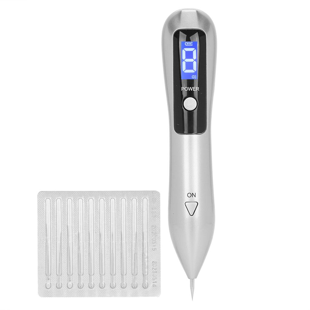Ручка для удаления родинок 9 скоростей Регулировка Удаление темных пятен веснушек с синим светом