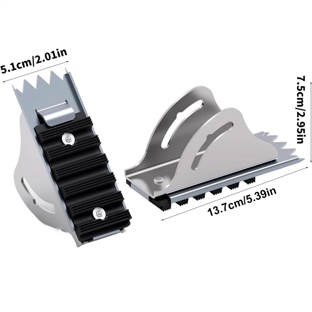 Ножки для лестницы Алюминиевые Противоскользящие Инструмент для ремонта Замена для раздвижной лестницы для чердака, крыши, лестницы, верстака, сверления, сбора, работы, дома