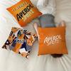 A-Aperol S-Spritz Pillow Cushion Cover Pillowcase Living Room Sofa Home Decor