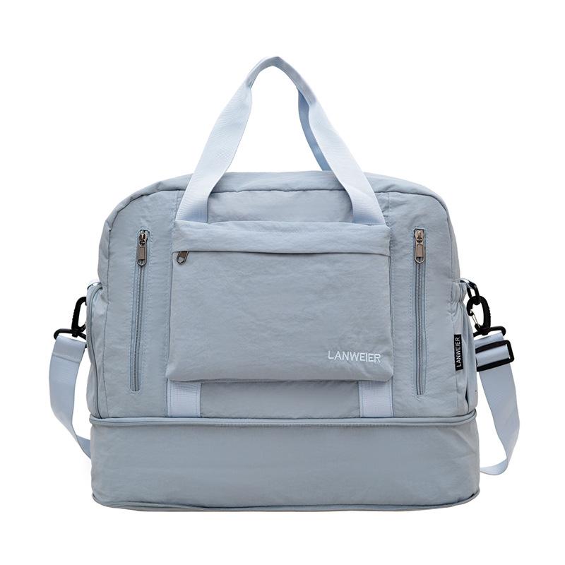 Расширяемая женская легкая сумка для йоги и путешествий – Прочная, повседневная фитнес-сумка для коротких поездок