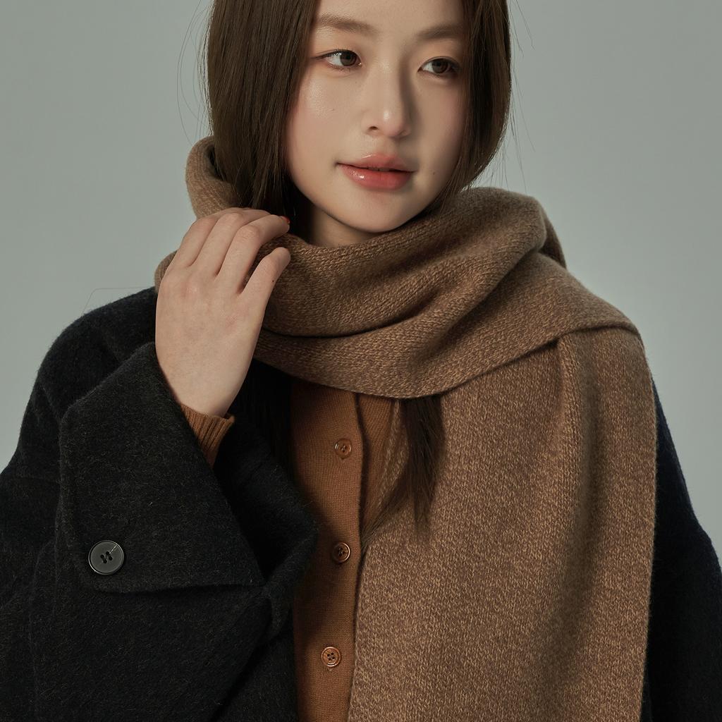 Wool Knitted Scarf Women Winter Soft Small Scarves Shawl Thickened Fashion Cashmere Pashmina Lady Hijab Luxury Neckerchief