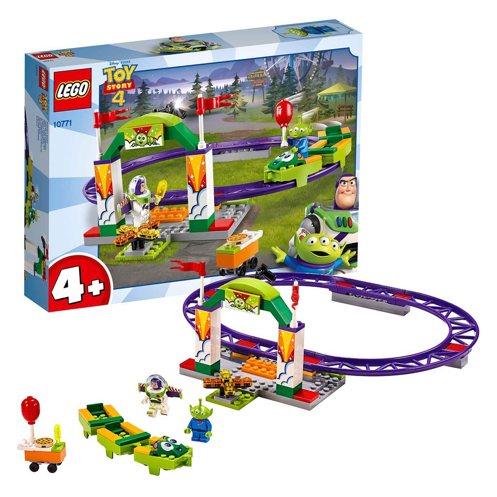LEGO История игрушек 4 Карнавал Захватывающие американские горки 10771 Disney Block Toy Девочки Мальчики