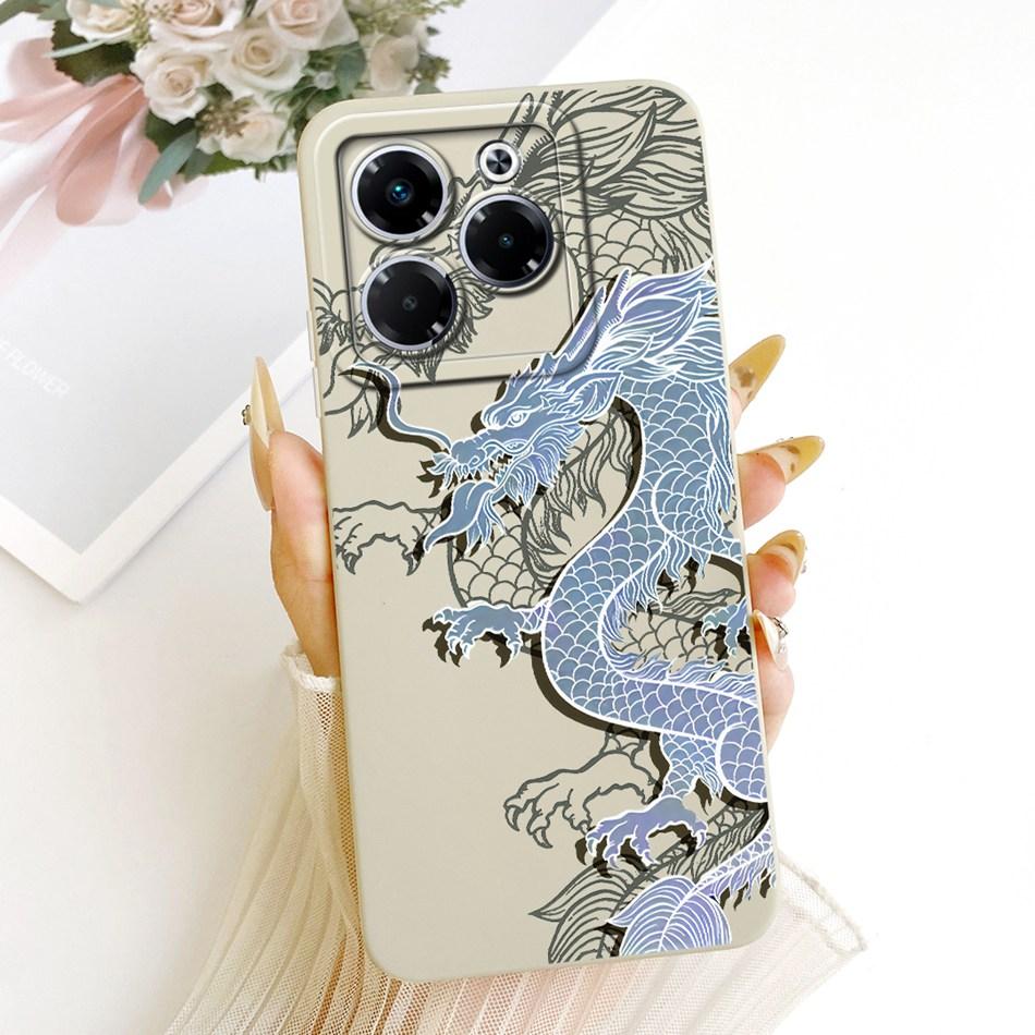 For Infinix Note 40X 5G Fashion Dusk Beach Painting Phone Case For Infinix Note40X 5G X6838 Soft Silicone Covers Bumpers
