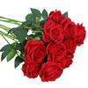 Festival Supplies Simulated Rose 5 Colors Small Rose High Quality Artificial Flowers  Home Decor