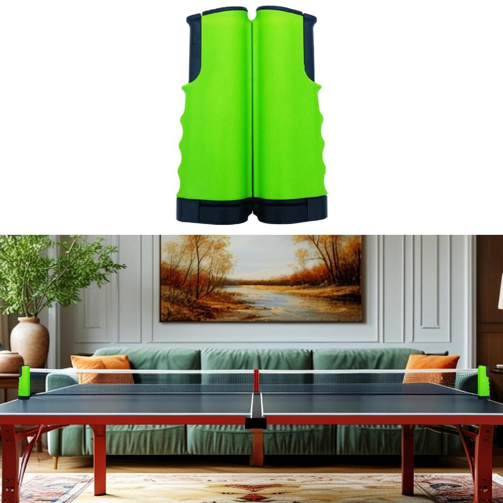 Выдвижная сетка для пинг-понга с зажимом для тренировок в помещении и на открытом воздухе, простая установка стола