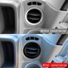 FOR SUZUKI EVERY 2024 2025 ABS carbonfiber Interior Front Dashboard Side Air Conditions Outlet Cover Side AC Outlet Vent Cover