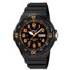 Standard Quartz Wristwatch MRW-200H-4BV Mens BlackOrange Overseas Model